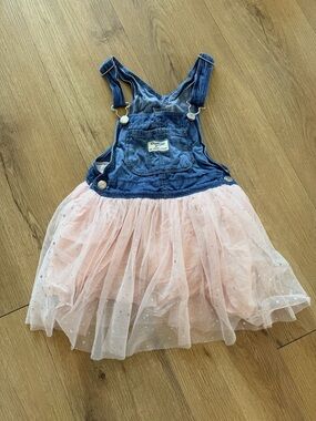 Oshkosh B’Gosh Tulle Star Tutu Overall Dress